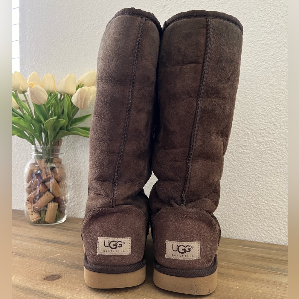 Tall Brown Ugg Boots Women’s Size 8